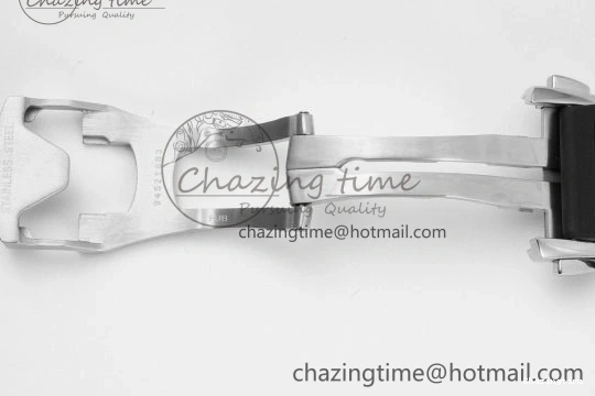 0422 GoAnywhere Constellation Black Ceramic SS 8F 1:1 Best Edition White Textured Dial on Black Gummy Strap A 7803